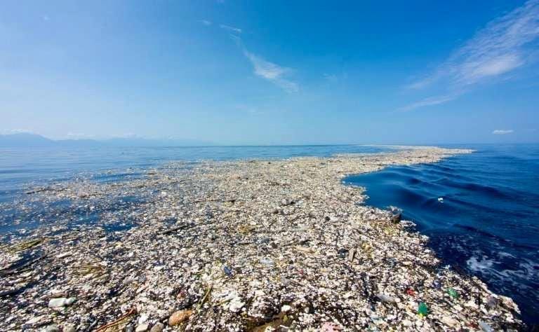 Ocean plastic pollution
